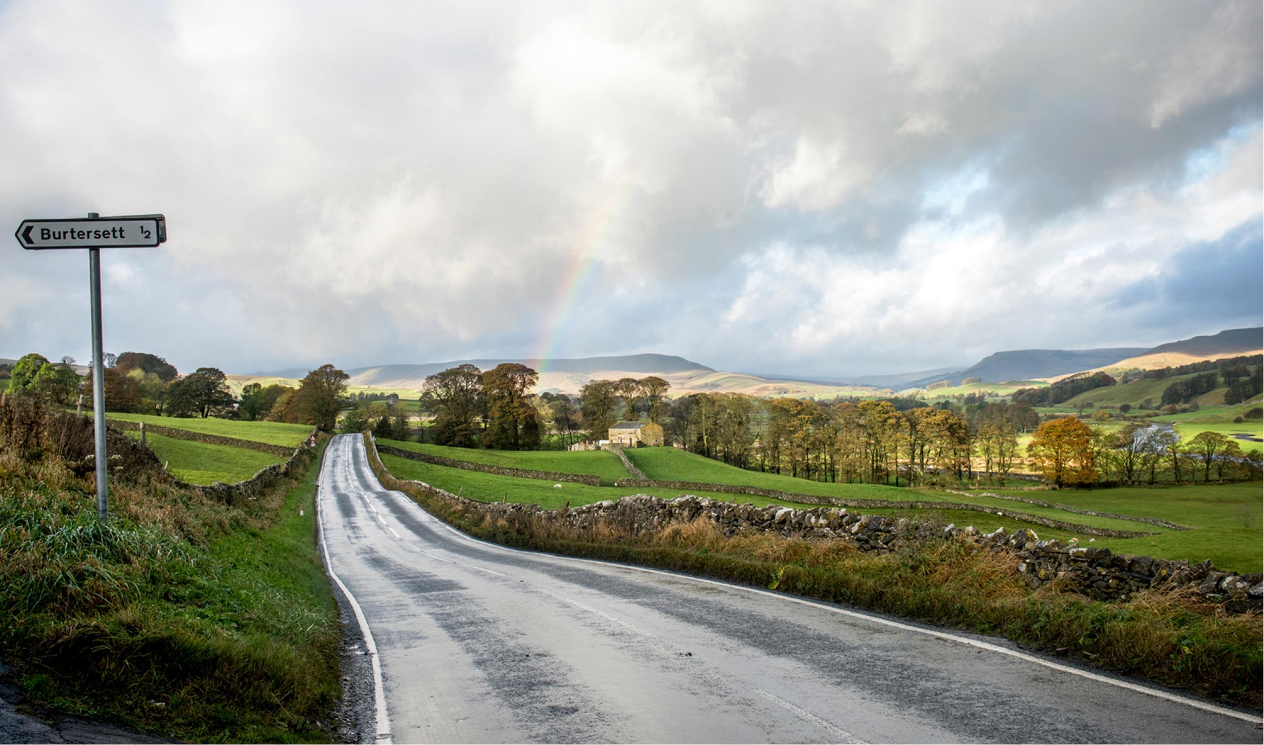 A road near Burtersett
