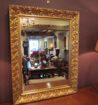 Superb Victorian Figured Walnut Desk