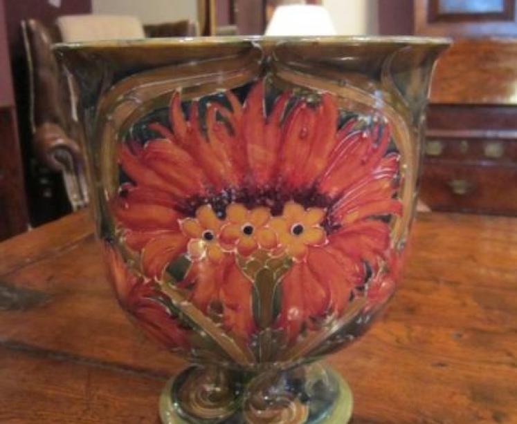 Unusual Victorian Mahogany Desktop Barometer - Image 2