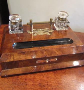 Superb 1920's Tortoiseshell Toilet Mirror