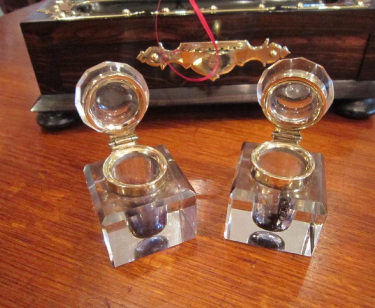 Outstanding Art Nouveau Shoolbred of London Ottoman - Image 1