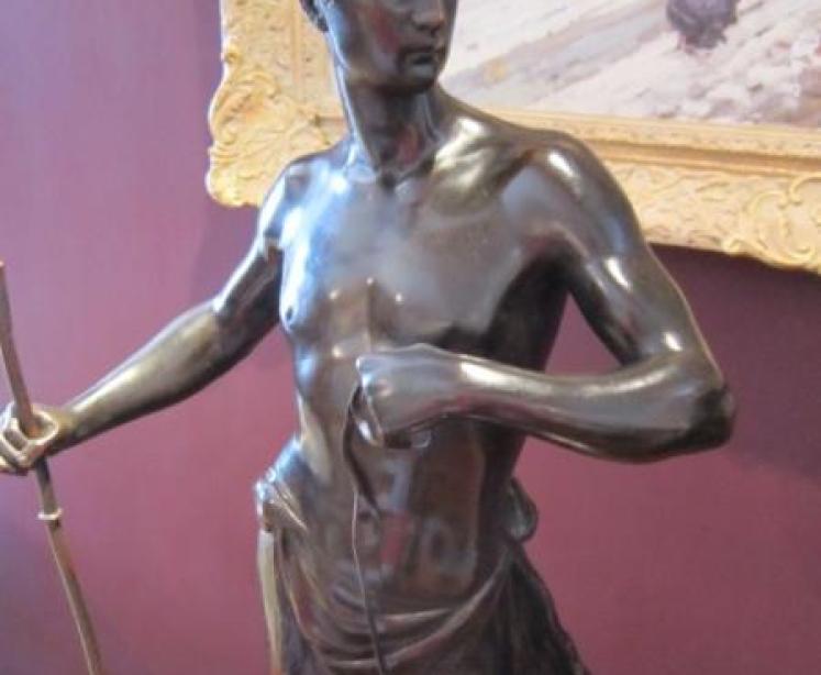 Superb Art Deco Silver & Guilloche Enamel Ring Box - Image 5