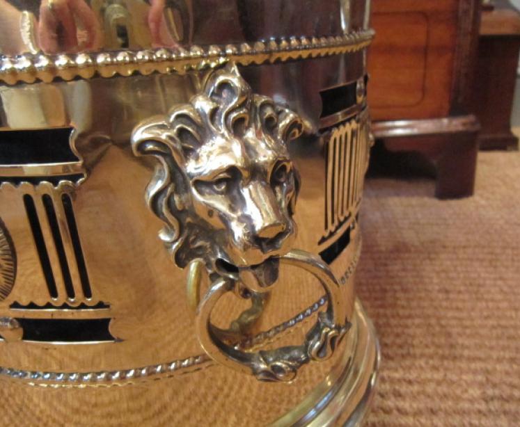 Superb Early Victorian Bristol Blue Cased Scent - Image 1