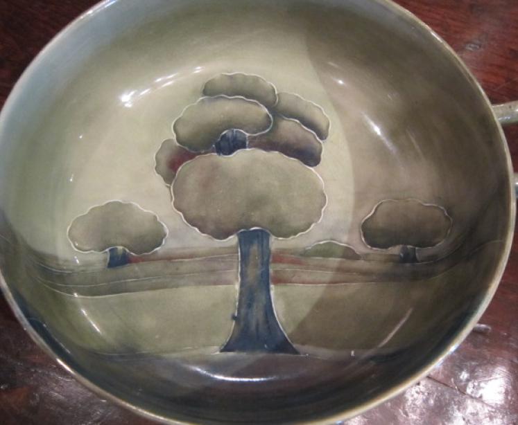 Antique Leather Chesterfield Wing Armchair - Image 6