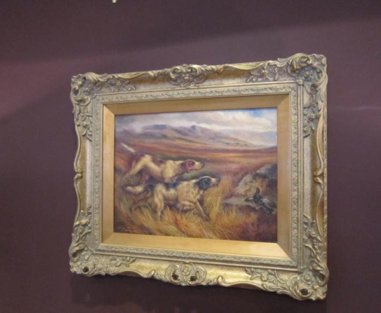 Fine Victorian Cleminson Oil on Canvas - Image 5