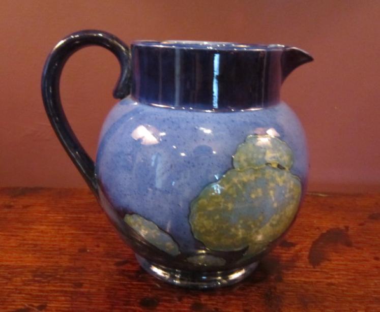 Large Moorcroft Moonlit Blue Jug - Image 1
