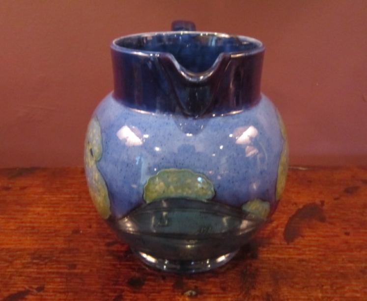 Large Moorcroft Moonlit Blue Jug - Image 2