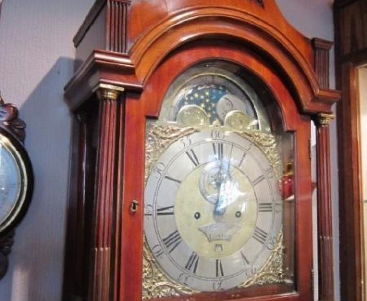 Fine & Small George II London 8 Day Longcase Clock - Image 1