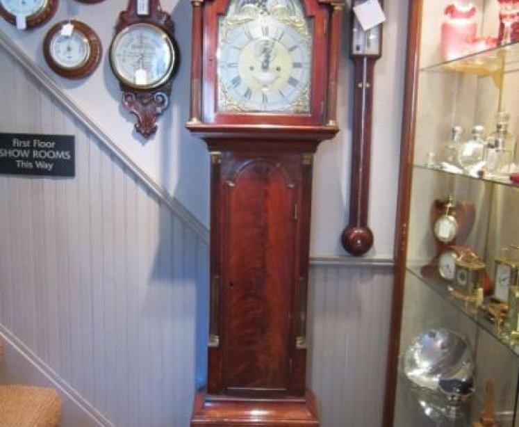 Fine & Small George II London 8 Day Longcase Clock - Image 4