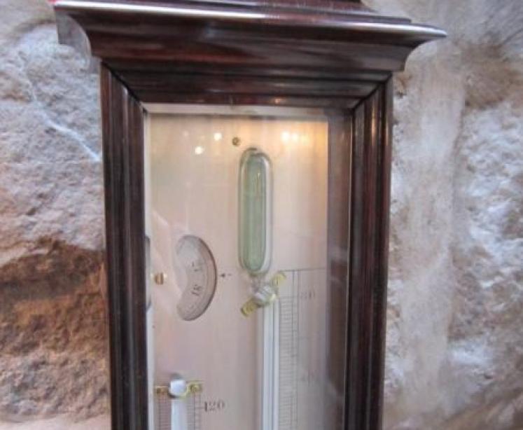 Fine Regency Rosewood Adie Sympiesometer - Image 2