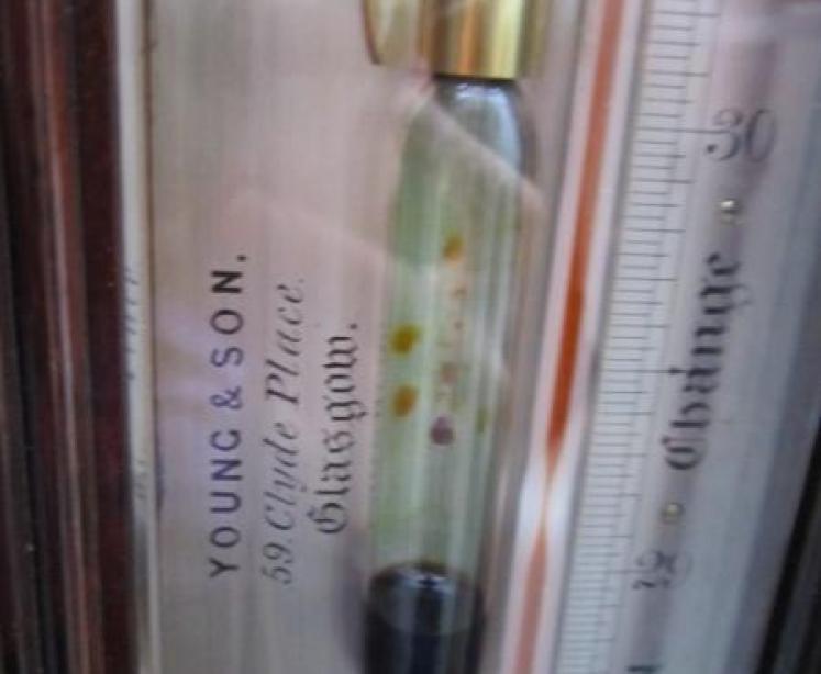 Fine Regency Rosewood Adie Sympiesometer - Image 3