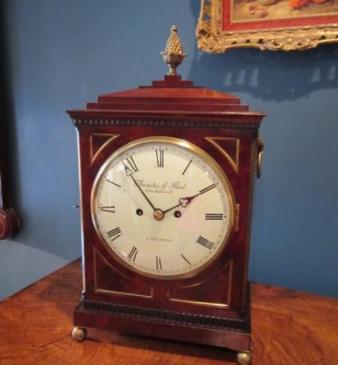 Fine Regency London Fusee Bracket Clock
