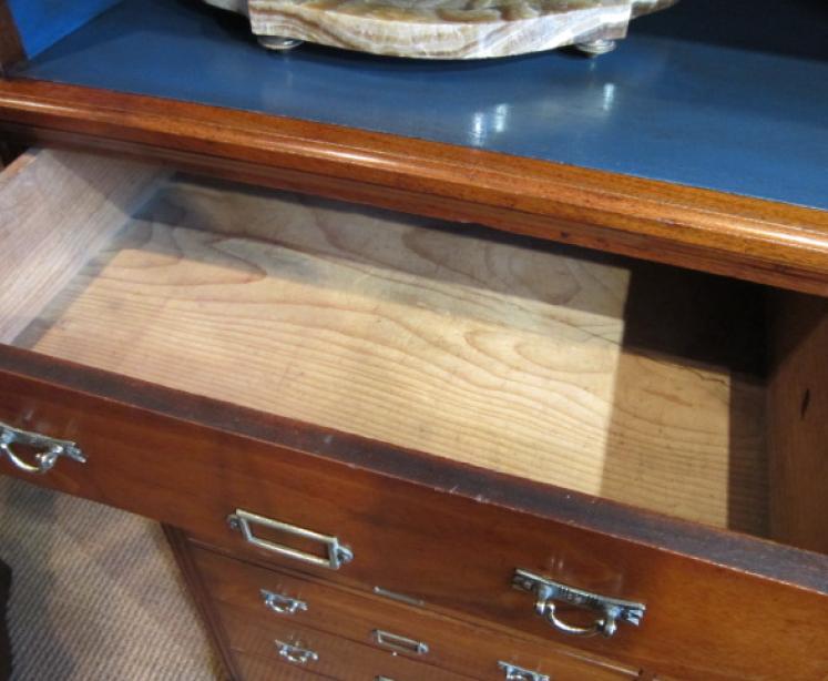 High Quality Victorian Walnut Double Filing Cabinet - Image 2