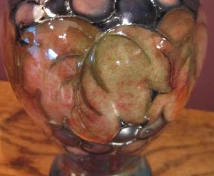 Moorcroft Leaf & Berries Flambe Vase - Image 2