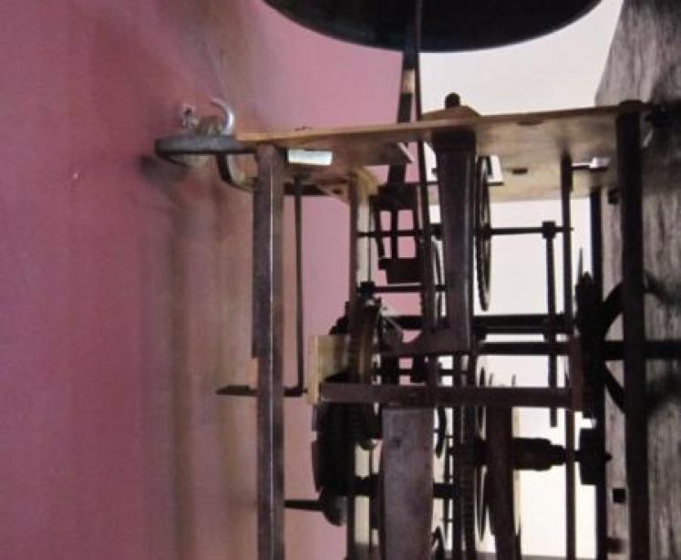 George II Hook & Spike Wall Clock - Image 2