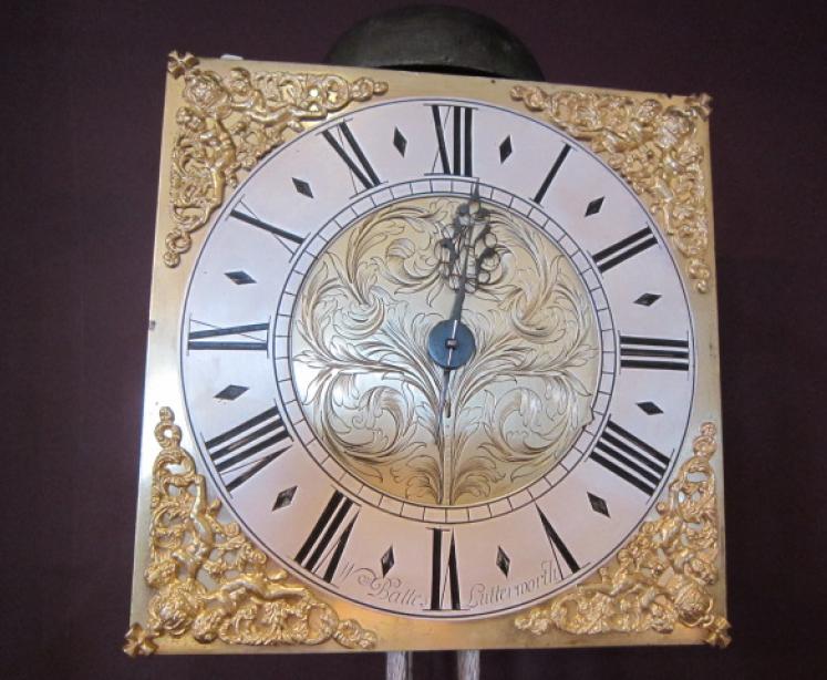 George II Hook & Spike Wall Clock - Image 4
