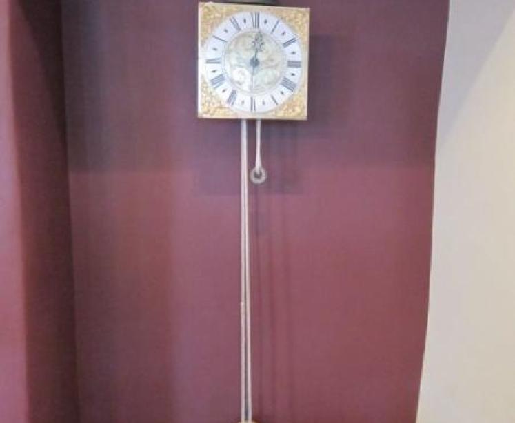 George II Hook & Spike Wall Clock - Image 5