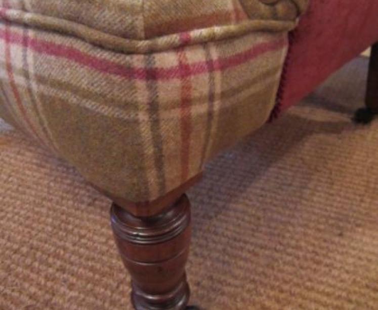 Mid Victorian Howard Style Easy Armchair - Image 3
