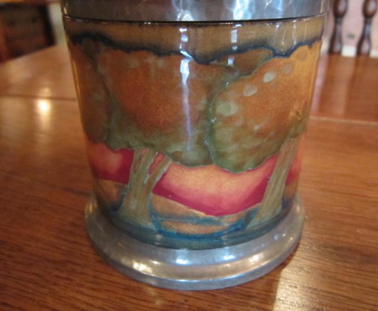 Superb Moorcroft Eventide Liberty's Jar & Cover - Image 4