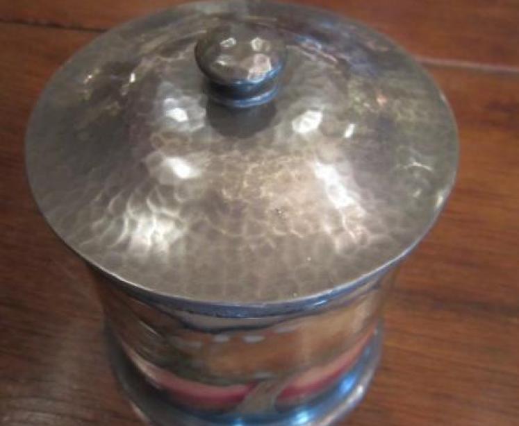 Superb Moorcroft Eventide Liberty's Jar & Cover - Image 5