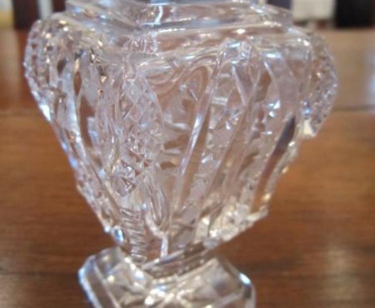 Art Deco Silver & Enamel Top Scent Bottle - Image 5