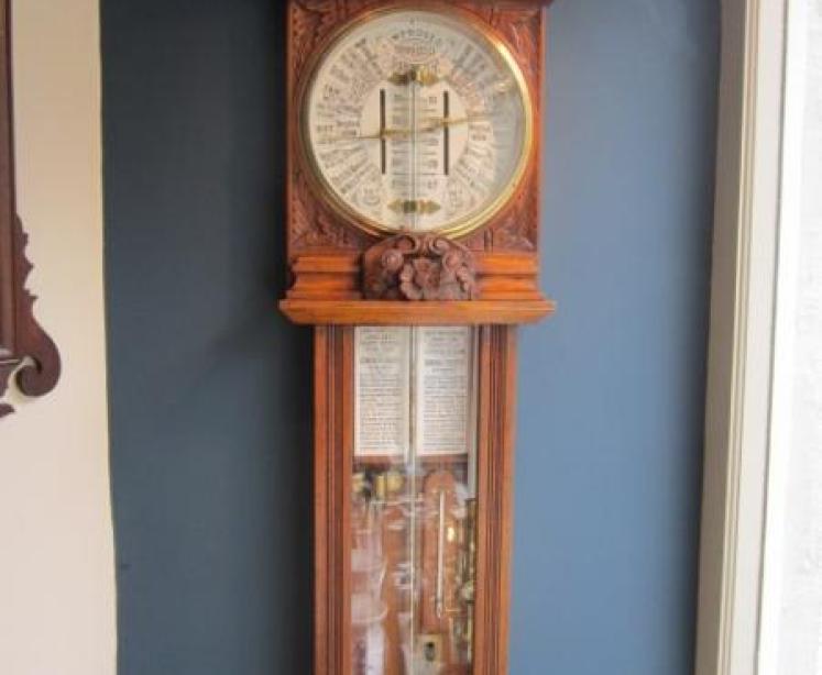 Rare Victorian Polytechnic Admiral Barometer - Image 1