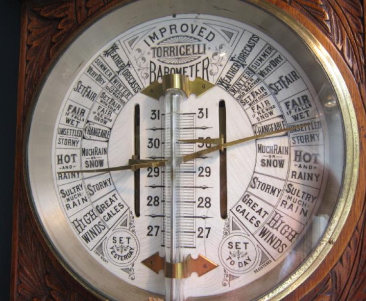 Rare Victorian Polytechnic Admiral Barometer - Image 5