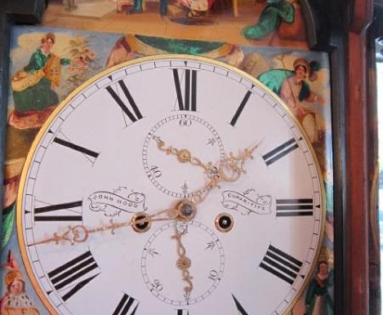 Small Regency Scottish 8 Day Longcase Clock - Image 5