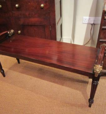 Superb George III Adams Style Hall Seat