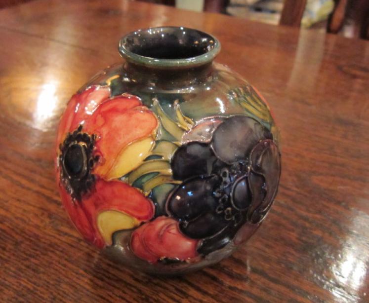 Moorcroft Flambe Anemone Globular Vase - Image 2