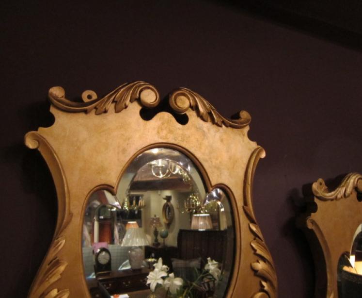 Decorative Pair of Victorian Timber Gilt Mirrors - Image 5