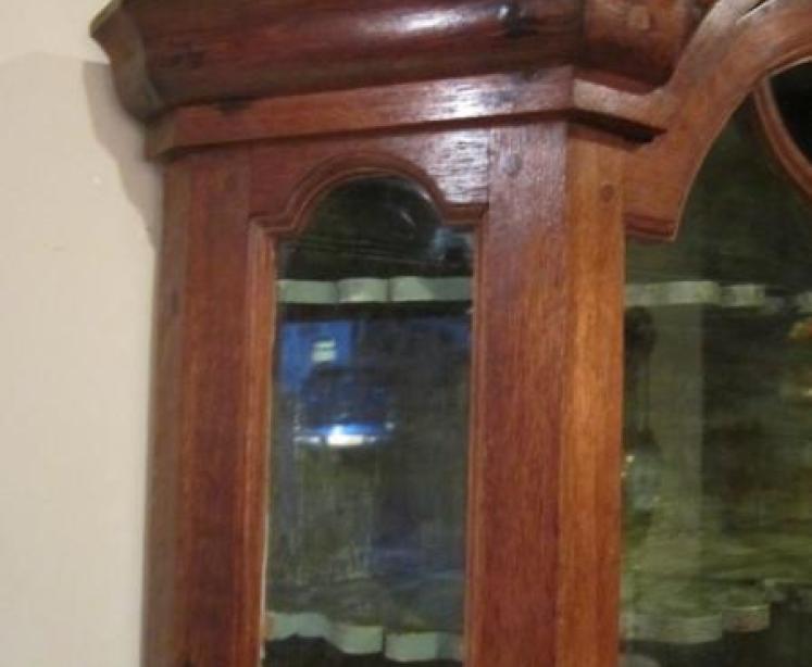 Mid 19th Century Glazed Wall Display Cabinet - Image 4