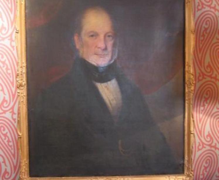 Mid Victorian Oil on Canvas Portrait - Image 1