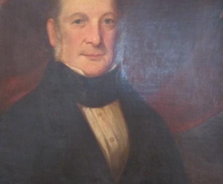 Mid Victorian Oil on Canvas Portrait - Image 2