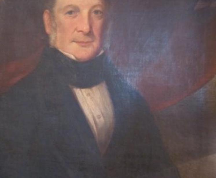 Mid Victorian Oil on Canvas Portrait - Image 4