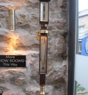 Superb & Rare 19th Century Marine Stick Barometer