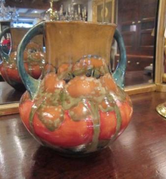 Superb Moorcroft Eventide Twin Handled Vase