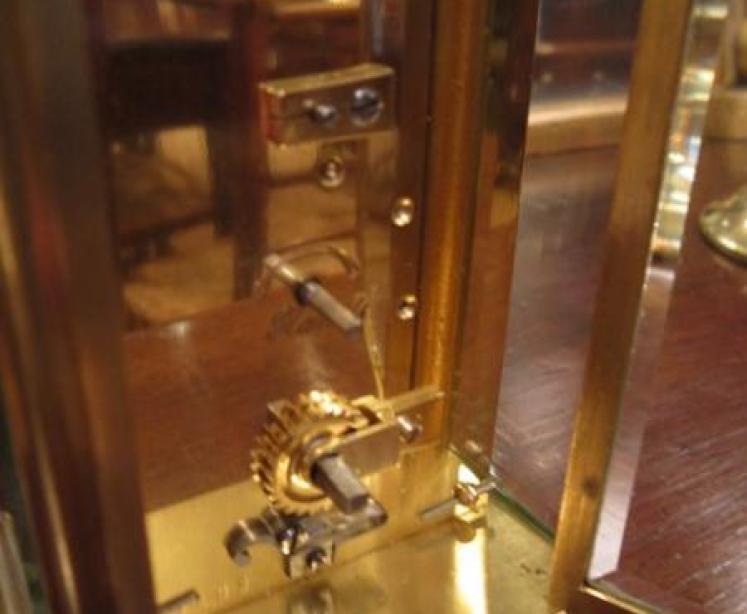 Late 19th Century Gorge Carriage Clock in Case - Image 3