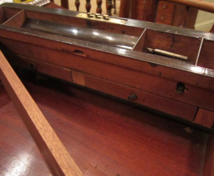 Top Quality Regency Rosewood Brass Writing Slope - Image 5