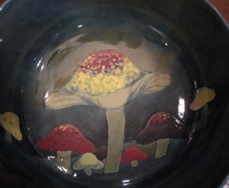 Superb Moorcroft Claremont Deep Bowl - Image 3