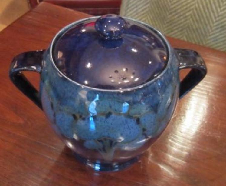 Stunning Moorcroft Moonlit Blue Lidded Jar - Image 2