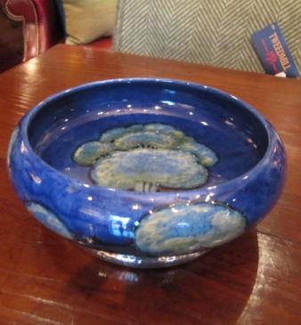 Superb Moorcroft Moonlit Blue Liberty's Bowl