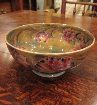 Early Moorcroft Spanish Pattern Bowl
