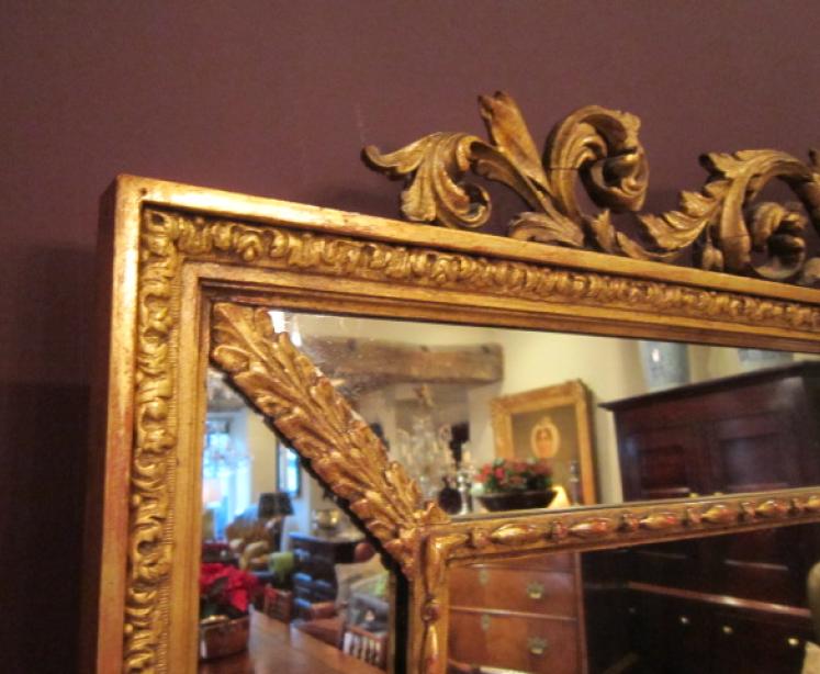 Fine 19th Century Adams Style Gilt Wall Mirror - Image 4