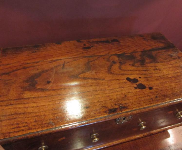 Rare William & Mary Period Inlaid Lace Box - Image 4