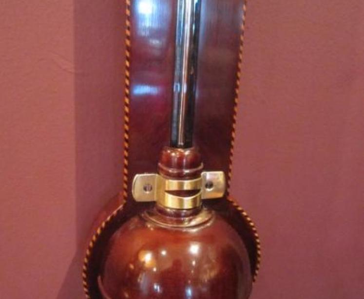 Superb Regency Inlaid Norwich Stick Barometer - Image 4