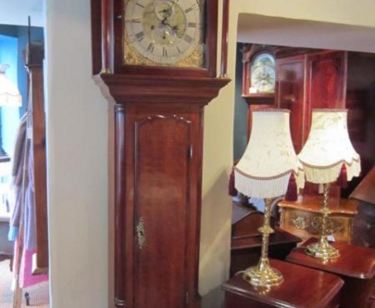 Fine Mid Georgian 8 Day Manchester Longcase Clock - Image 2