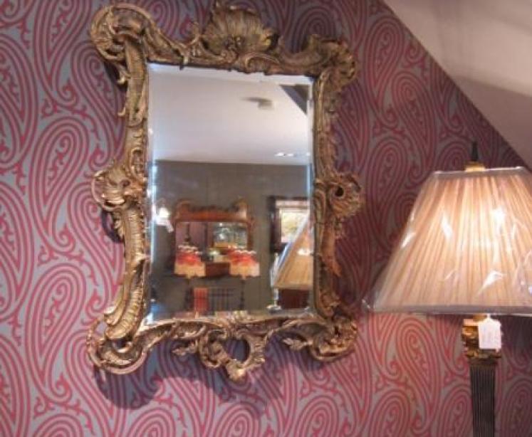 Fine Mid 19th Century Rococo Gilt Wall Mirror - Image 4