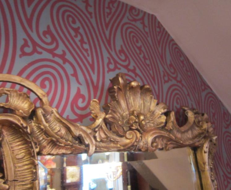 Fine Mid 19th Century Rococo Gilt Wall Mirror - Image 5