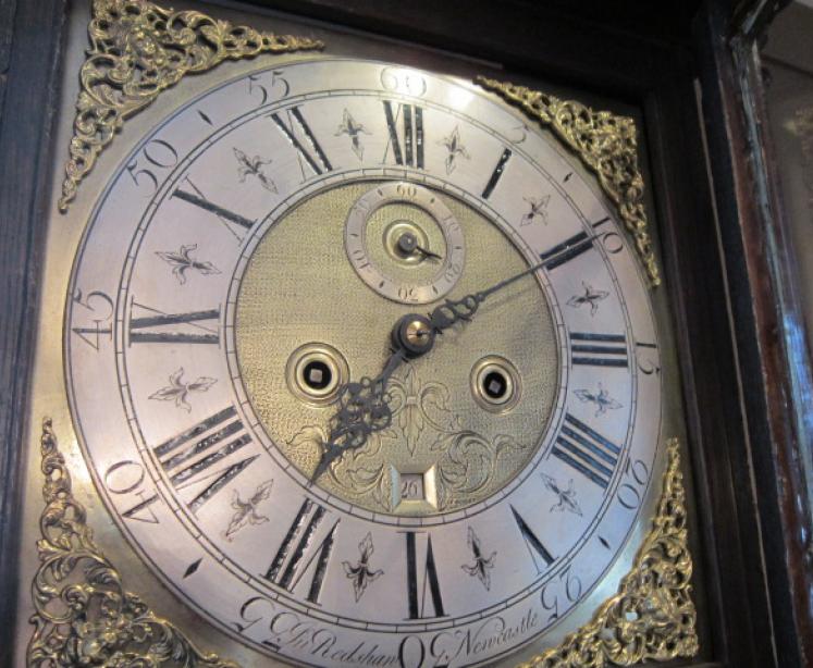 Superb George II Period Oak 8 Day Longcase Clock - Image 3